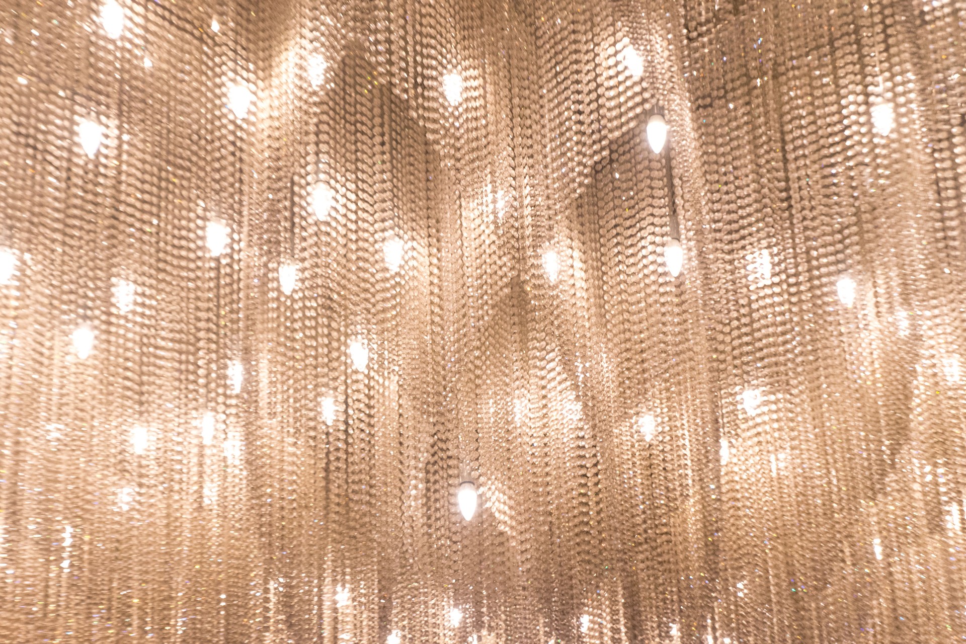 Chandelier huge big a lot of lamps hotel exhibitions